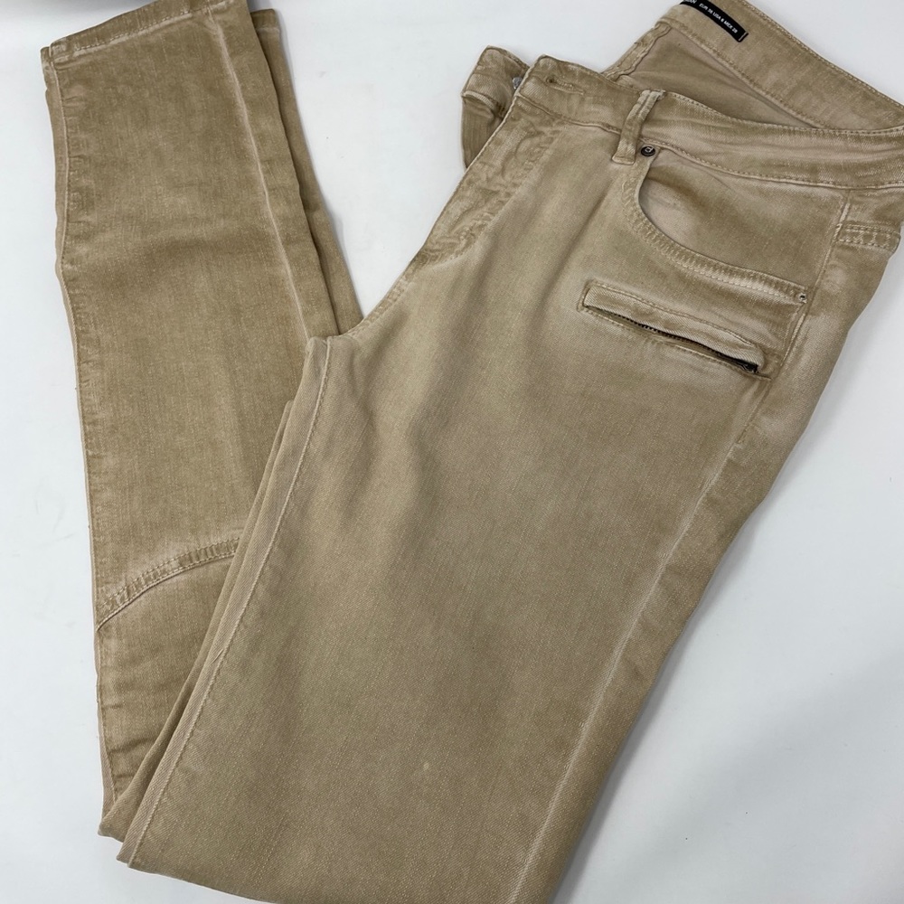 Zara jeans skinny beige 6